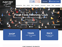 Tablet Screenshot of fleetfeetcincy.com